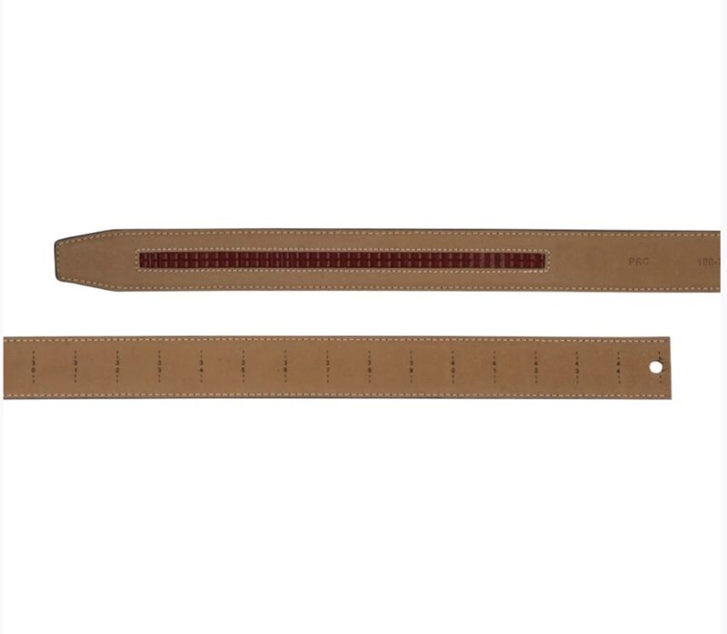 Crocodile Black Ratchet Belt - Image 3