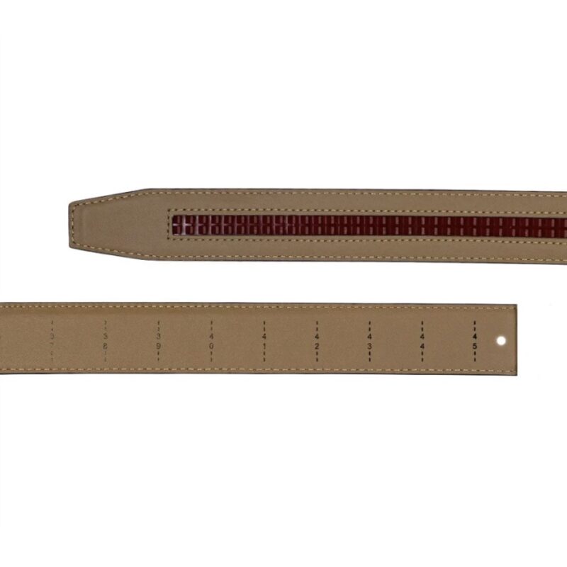 Neubelt Vegan Cognac Golf Ratchet Belt - Image 2